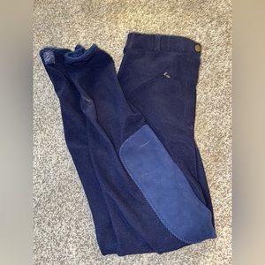 Navy tuff rider breeches